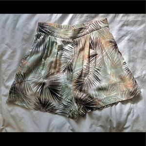 H&M Tropical Print Shorts
